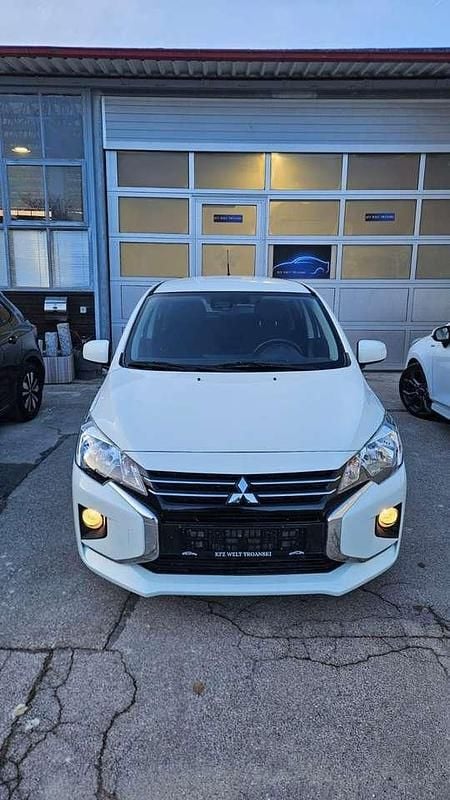 Gebraucht Mitsubishi Space Star Top 80 PS (58 kW) 2022 Islandweiss (s) Kleinwagen