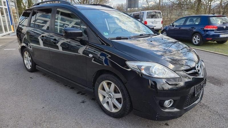 Gebraucht Mazda 5 Active Plus 143 PS (105 kW) 2010 Schwarz Van / Kleinbus