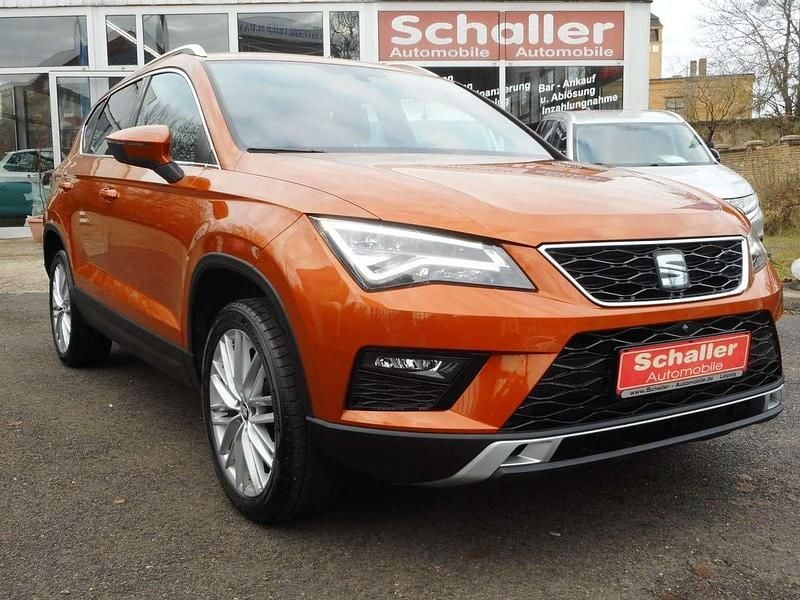 Gebraucht Seat Ateca XCELLENCE 150 PS (110 kW) 2018 Samoa orange SUV