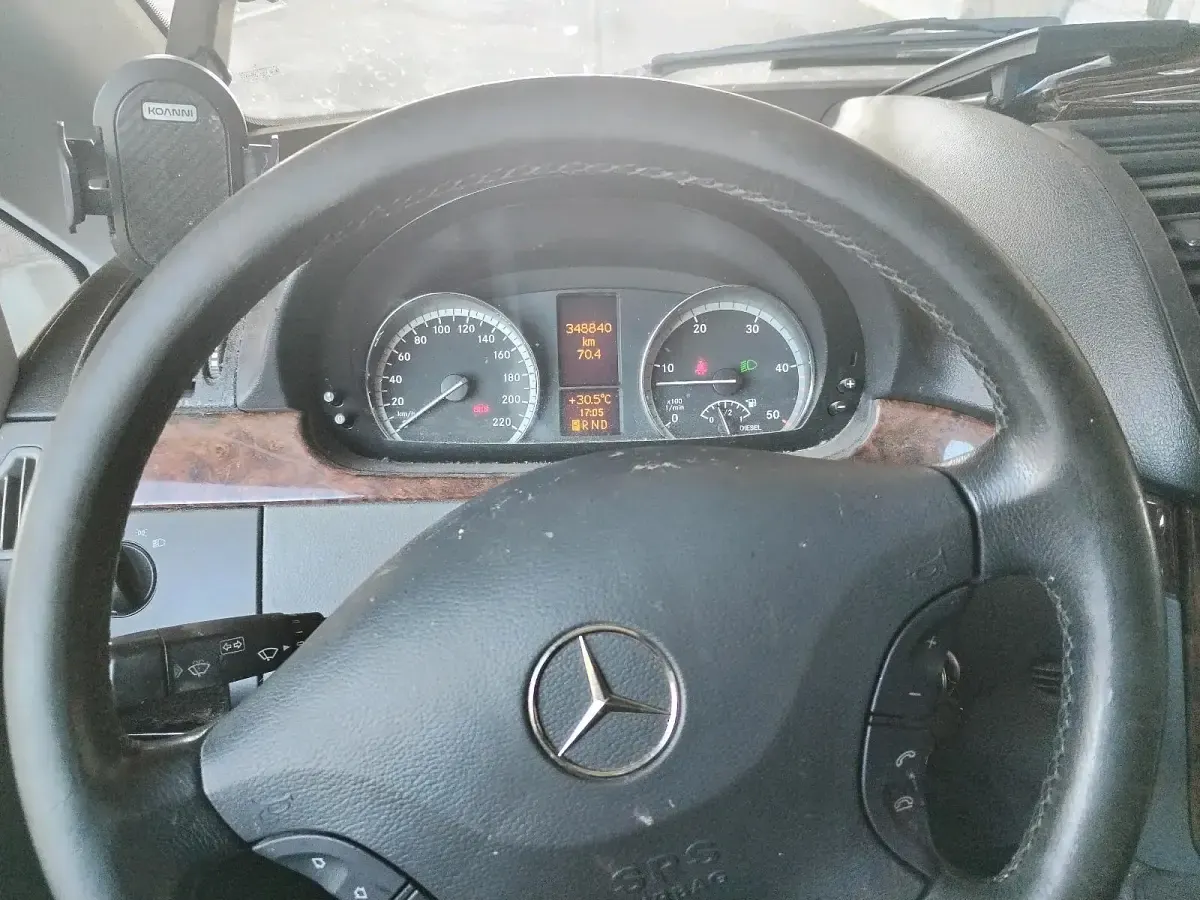 Gebraucht Mercedes Viano 204 PS (150 kW) 2008 Schwarz Van / Kleinbus
