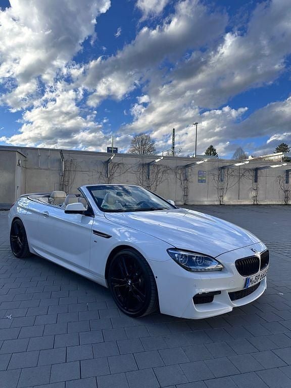 Gebraucht BMW 640 Cabriolet M Sport 320 PS (235 kW) 2014 Weiß Cabrio