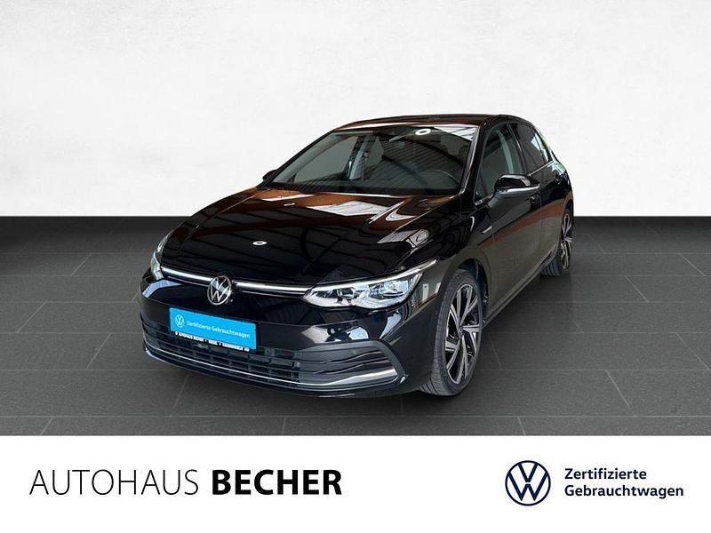 Schwarz Gebraucht 2021 VW Golf VIII Style Limousine | 21.630 € (Fairer Preis) - Bild 1/4