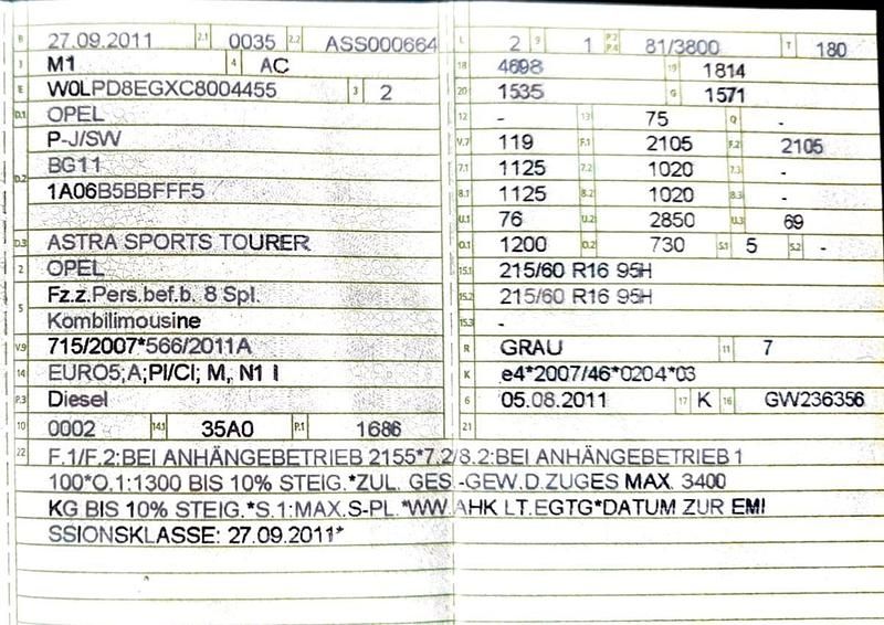 Gebraucht Opel Astra 110 PS (80 kW) 2011 Silber Kombi