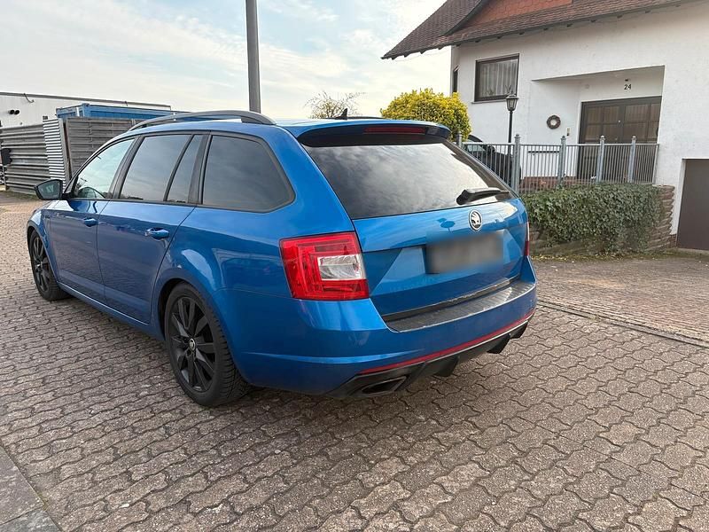 Gebraucht Skoda Octavia RS 210 PS (154 kW) 2014 Blau Kleinwagen