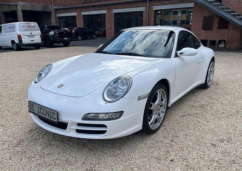Weiß Gebraucht 2008 Porsche 911 Carrera 4 Sport Coupé | 50.250 € (Etwas zu teuer) - Bild 1/4