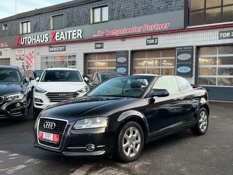 Schwarz Gebraucht 2011 Audi A3 Cabriolet Attraction Cabrio | 3.750 € - Bild 1/4