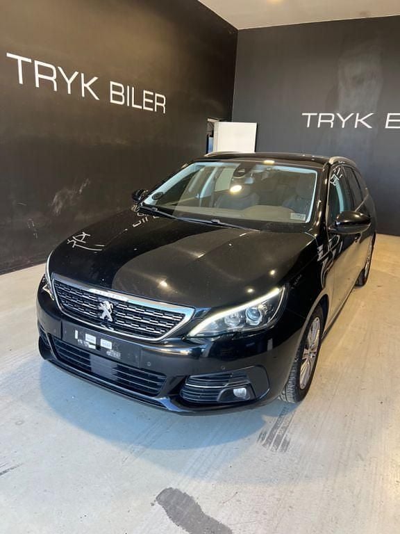 Schwarz Gebraucht 2020 Peugeot 308 Allure Kombi | 7.500 € (Guter Preis) - Bild 1/4