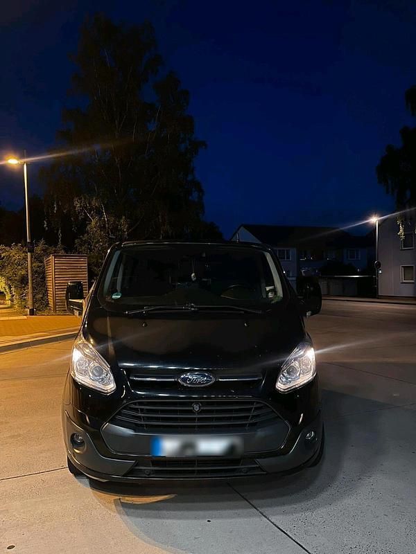 Schwarz Gebraucht 2014 Ford Tourneo Custom Van / Kleinbus | 20.300 € - Bild 1/4