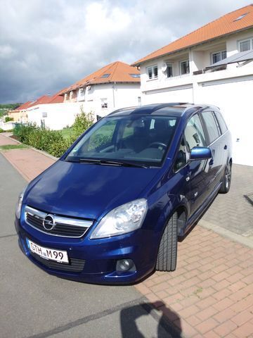 Gebraucht Opel Zafira 204 PS (150 kW) 2010 Blau metallic Van / Kleinbus