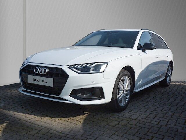 Gletscherweiß metallic Gebraucht 2024 Audi A4 Advanced Plus Kombi | 38.950 € (Fairer Preis) - Bild 1/4