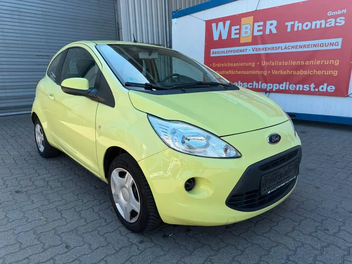 Gebraucht Ford Ka Champions Edition 69 PS (50 kW) 2012 Gelb Kleinwagen