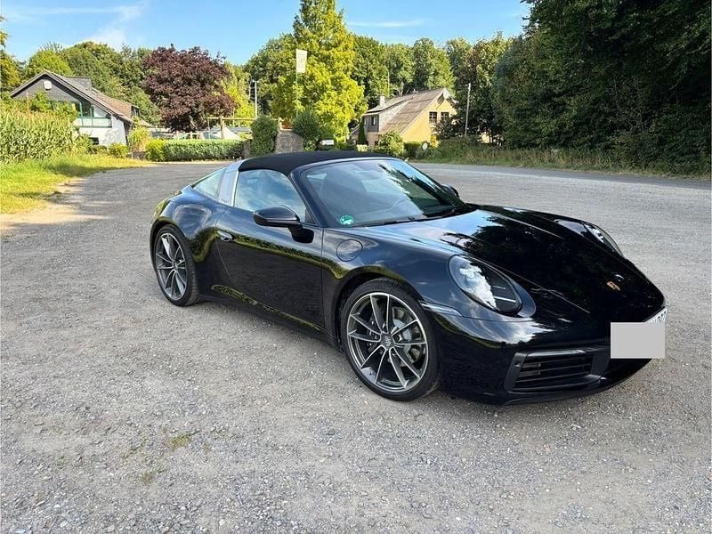 Schwarz Gebraucht 2023 Porsche 911 Targa 4 Cabrio | 151.900 € (Fairer Preis) - Bild 1/4