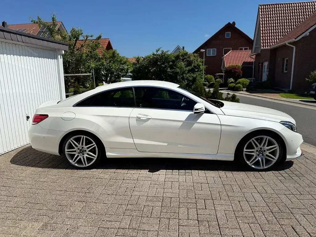 Brugt Mercedes E250 AMG 211 HK (155 kW) 2013 Hvid Coupe