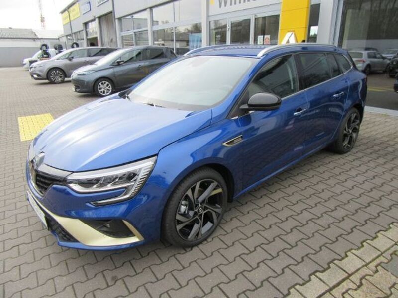 Blau Gebraucht 2024 Renault Mégane IV Kombi | 29.990 € - Bild 1/4