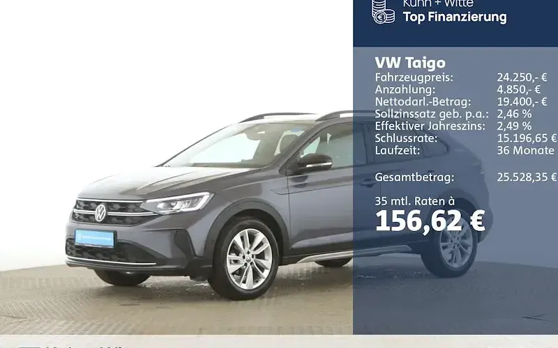 Gebraucht VW Taigo Goal 116 PS (85 kW) 2025 Deep black perleffekt SUV