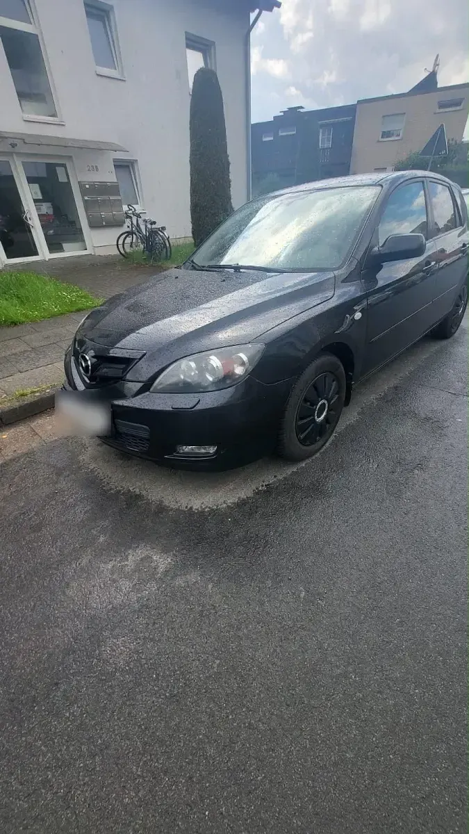 Gebraucht Mazda 3 105 PS (77 kW) 2008 Schwarz Kleinwagen