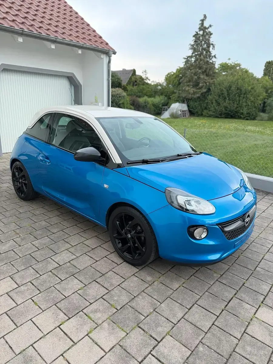 Gebraucht Opel Adam Slam 87 PS (63 kW) 2014 Blau Kleinwagen