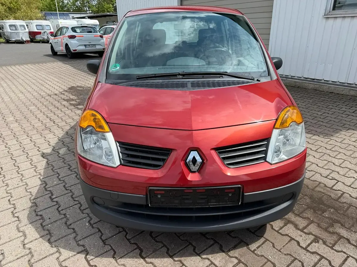 Gebraucht Renault Modus 75 PS (55 kW) 2006 Rot Van / Kleinbus