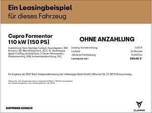 Gebraucht Cupra Formentor 150 PS (110 kW) 2025 Weiß (žnevadaž weiss) SUV