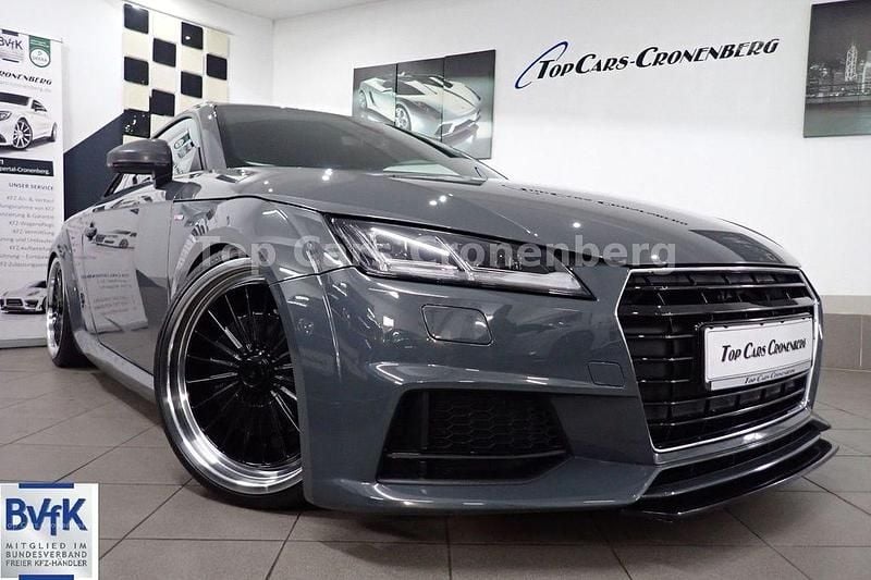 Nano grau Gebraucht 2015 Audi TT S-Line Coupé | 24.950 € - Bild 1/4