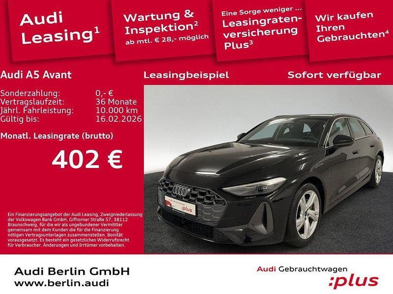 Gebraucht Audi A5 Sport 204 PS (150 kW) 2025 Mythosschwarz metallic Coupé