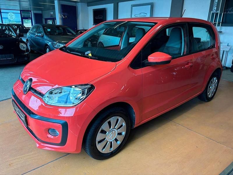 Rot Gebraucht 2017 VW up! move up! Kleinwagen | 8.290 € (Fairer Preis) - Bild 1/4