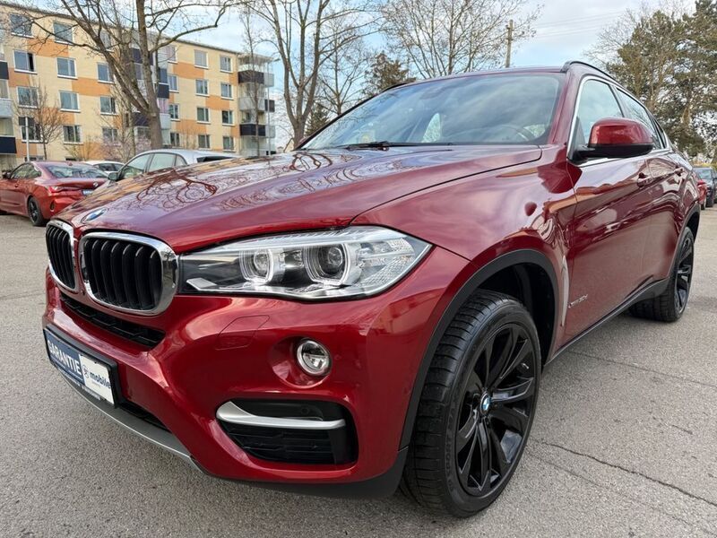 Flamencorot brillanteffekt met Gebraucht 2015 BMW X6 SUV | 29.900 € (Superpreis) - Bild 1/4
