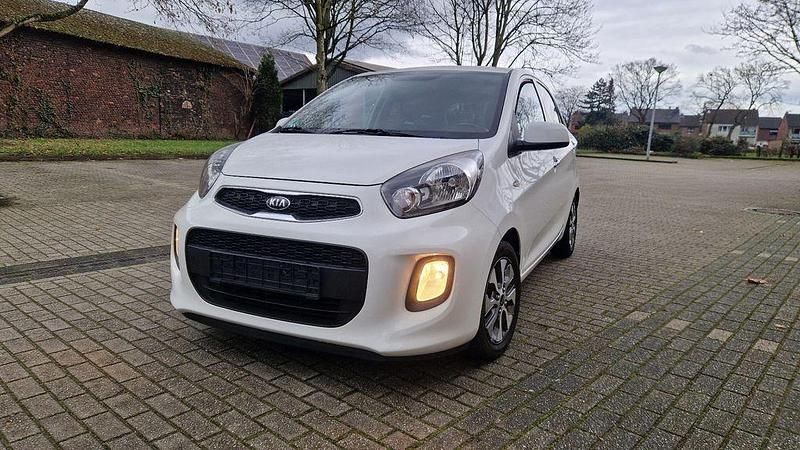 Schneeweiß Gebraucht 2017 Kia Picanto Kleinwagen | 6.450 € (Fairer Preis) - Bild 1/4