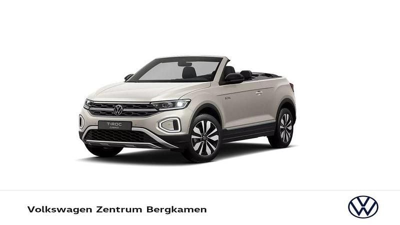 Silber Gebraucht 2025 VW T-Roc Cabriolet Goal Cabrio | 32.666 € (Superpreis) - Bild 1/4