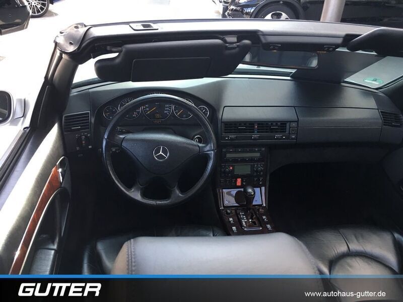 Gebraucht Mercedes SL320 224 PS (164 kW) 2002 Brillantsilber metallic metallic Cabrio