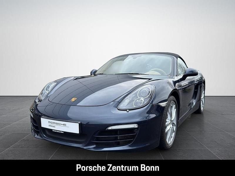 Dunkelblaumetallic Gebraucht 2013 Porsche Boxster Cabrio | 47.981 € (Fairer Preis) - Bild 1/4