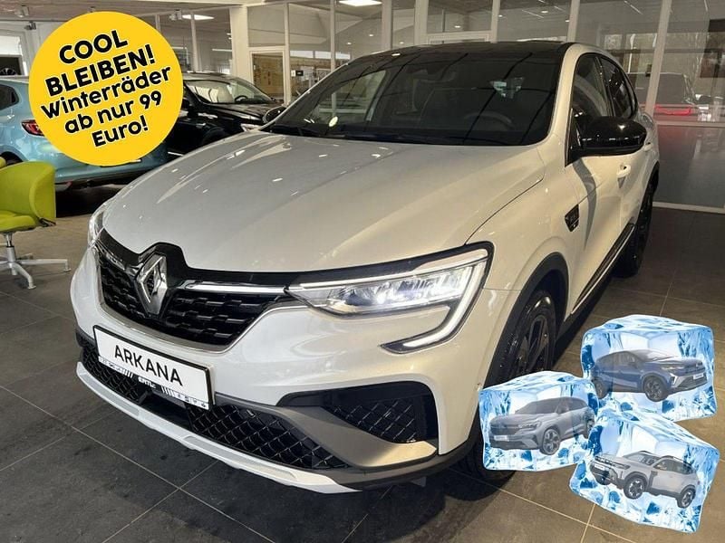Kyanitweiß metallic (weiß) Gebraucht 2023 Renault Arkana SUV | 24.980 € (Fairer Preis) - Bild 1/4