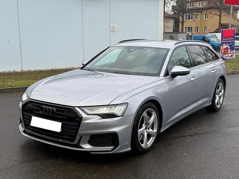 Silber Gebraucht 2022 Audi A6 S-Line Kombi | 24.900 € (Superpreis) - Bild 1/4