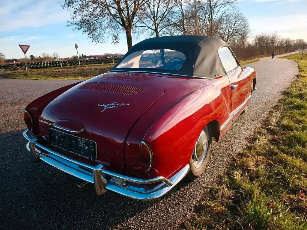Gebraucht VW Karmann Ghia Karmann 44 PS (32 kW) 1967 Rot Coupé