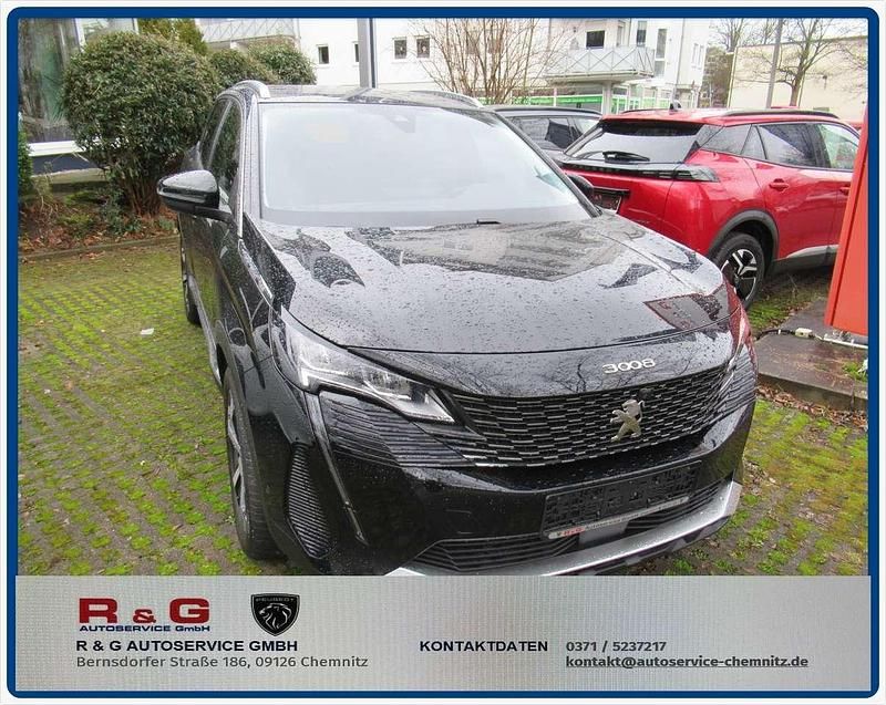 Gebraucht Peugeot 3008 Allure 131 PS (96 kW) 2022 Schwarz perla nera SUV