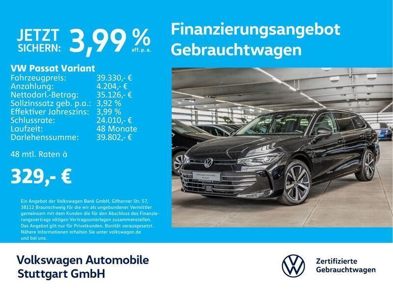 Andere farbe Gebraucht 2024 VW Passat Business Kombi | 39.330 € - Bild 1/3