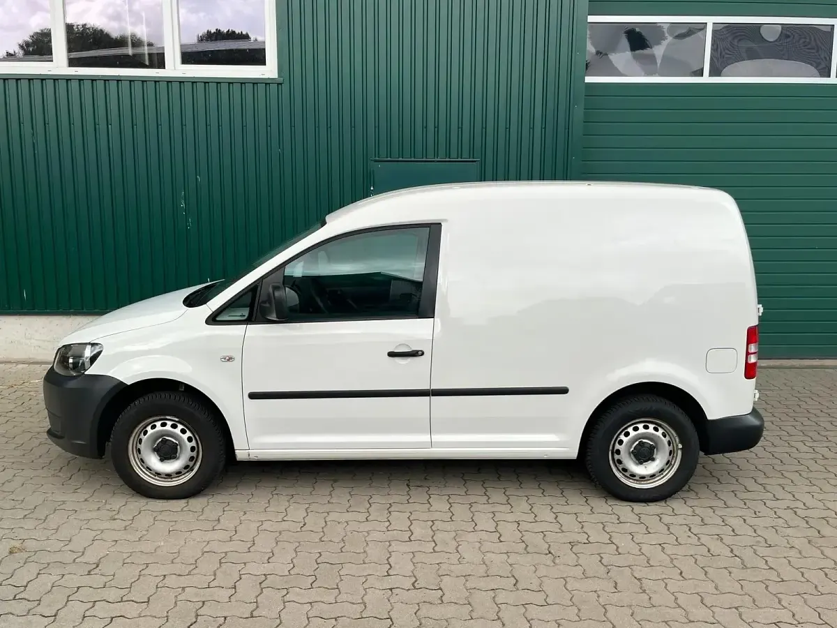 Gebraucht VW Caddy 90 PS (66 kW) 2012 Weiß Van / Kleinbus