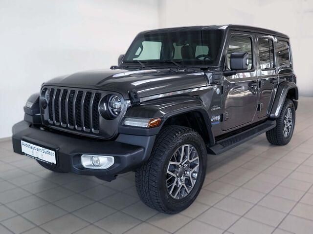 Gebraucht Jeep Wrangler Sahara 272 PS (200 kW) 2022 Granite crystal metallic clear coat (metallic) SUV