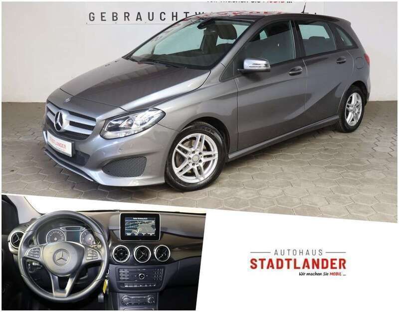 Mountaingrau met. Gebraucht 2017 Mercedes B220 Van / Kleinbus | 15.990 € (Guter Preis) - Bild 1/4