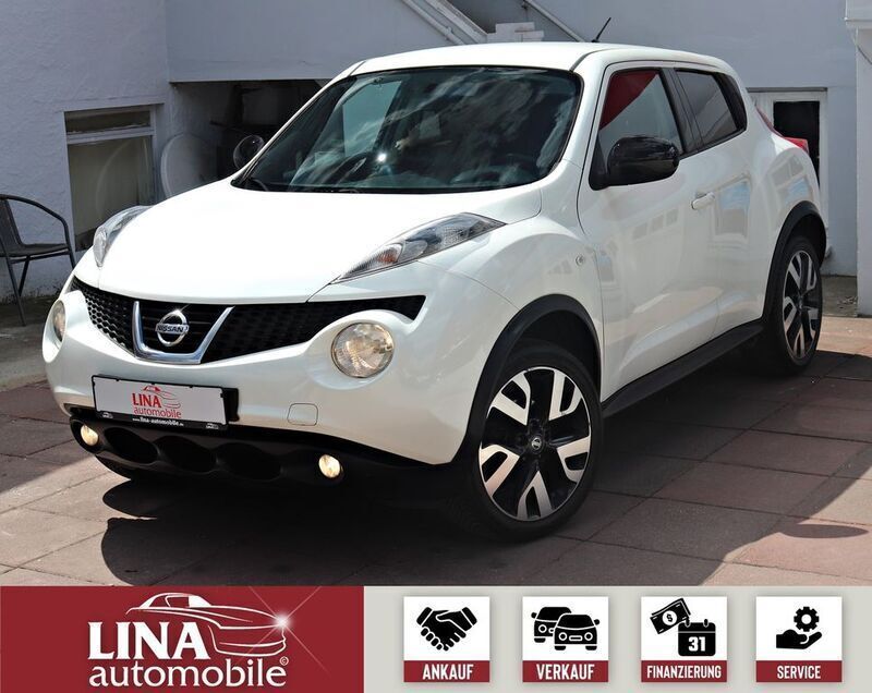 Weiss Gebraucht 2014 Nissan Juke N-TEC SUV | 5.980 € (Fairer Preis) - Bild 1/4