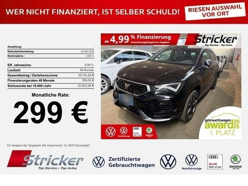 Gebraucht Cupra Ateca 150 PS (110 kW) 2025 Magic schwarz metallic (metallic) SUV