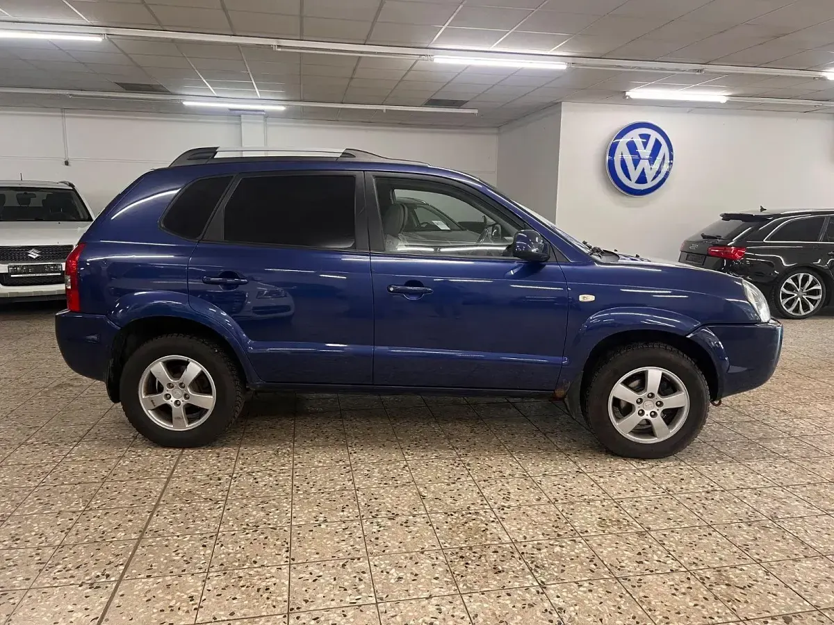 Gebraucht Hyundai Tucson GLS 113 PS (83 kW) 2005 Blau SUV
