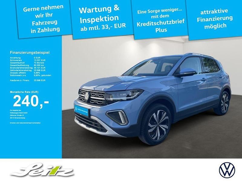 Clear blue metallic Gebraucht 2024 VW T-Cross Style SUV | 23.598 € (Fairer Preis) - Bild 1/3