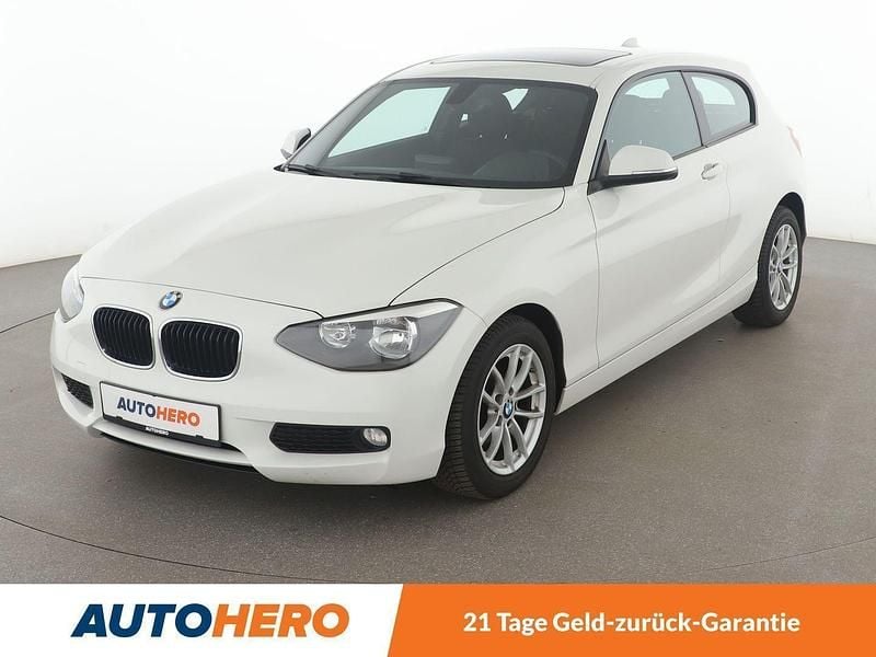 Weiß Gebraucht 2014 BMW 116 Kleinwagen | 10.790 € (Fairer Preis) - Bild 1/3