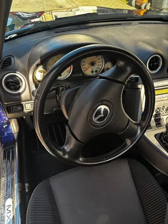 Gebraucht Mazda MX5 110 PS (80 kW) 2004 Blau Cabrio
