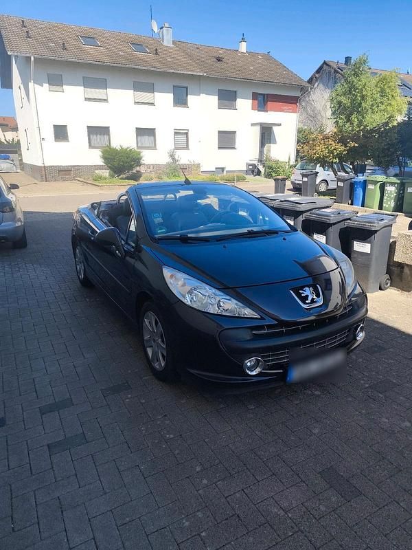 Schwarz Gebraucht 2007 Peugeot 207 CC Sport Cabrio | 1.000 € (Superpreis) - Bild 1/4