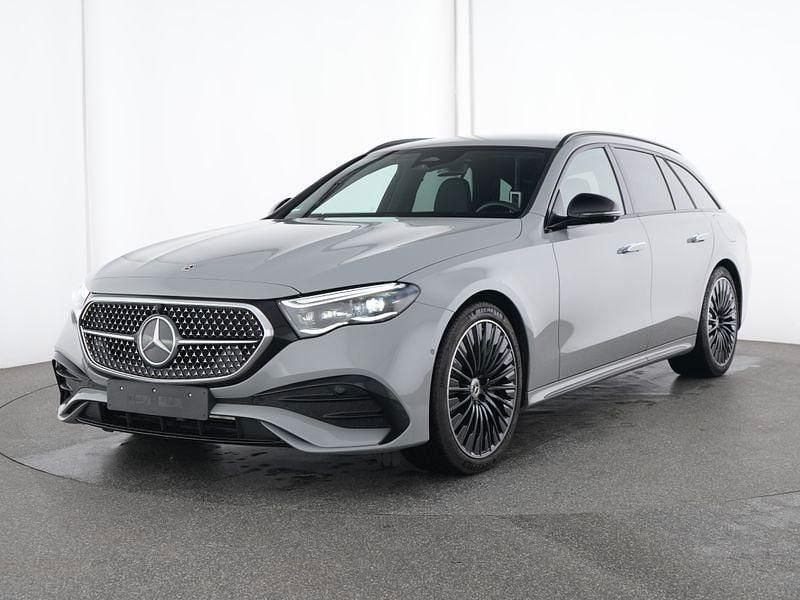 Manufaktur alpingrau uni Gebraucht 2024 Mercedes E300 AMG Kombi | 58.970 € (Guter Preis) - Bild 1/4