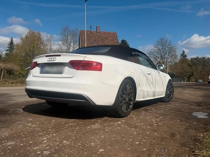 Gebraucht Audi A5 Cabriolet S-Line 177 PS (130 kW) 2014 Weiß Cabrio