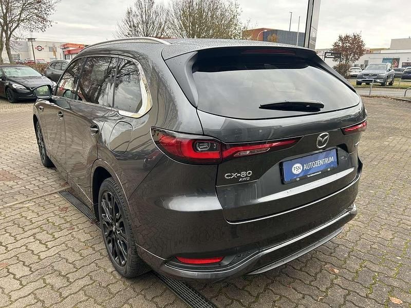 Gebraucht Mazda CX-80 Homura-Line 254 PS (186 kW) 2025 Machine gray SUV