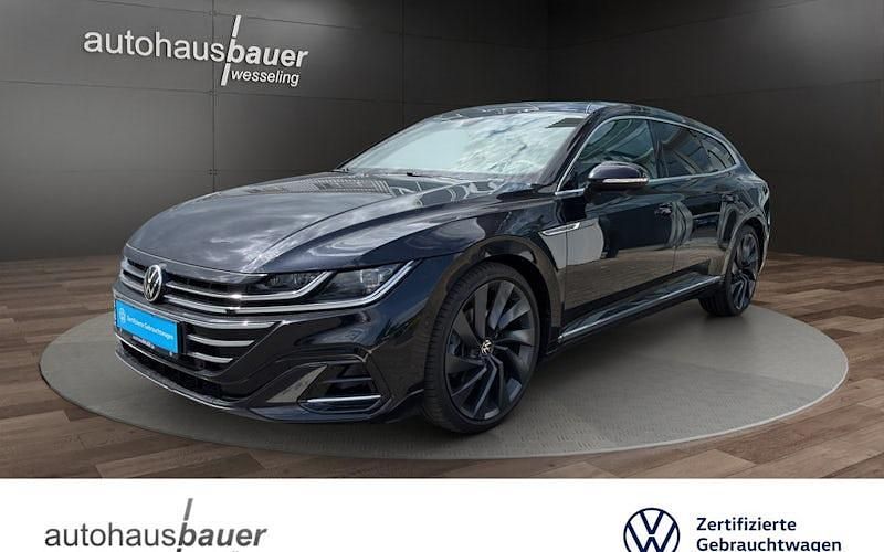 Deep black perleffekt (metallic) Gebraucht 2020 VW Arteon R-line Kombi | 34.980 € (Etwas zu teuer) - Bild 1/4